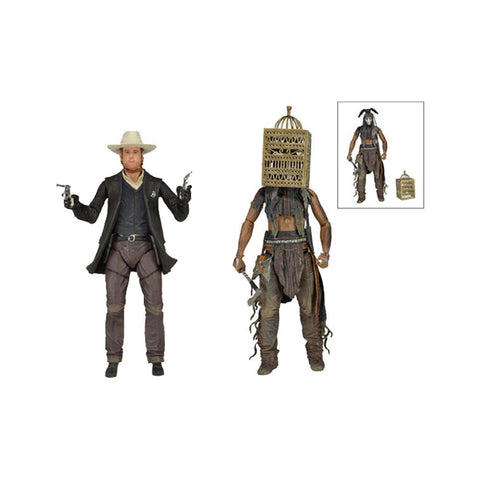 Figura The Lone Ranger y Tonto 18cm Neca NC-47486 2 x 60,000